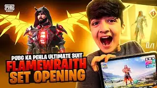 Pubg ka Pehla Ultimate Suit | Flamewraith | set opening 🤯🥵