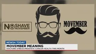 A reminder of the meaning behind 'No Shave November'