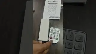 Password Cabinet Lock Demo #doorlock #cabinetlock #navkarsystems #lockersecurity #homesecurity