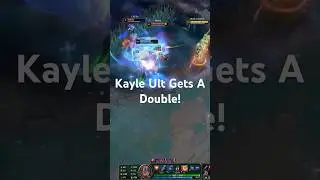 Kayle Ult Gets A Double! #leagueoflegends #kayle #midlane #warwick #leagueclips #lol #outplay