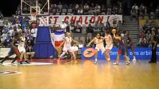 C&eacute;line Dumerc beau panier !