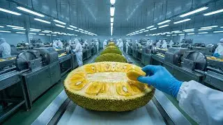 Inside a Jackfruit Chips Factory:The Secret to the Perfect Crunch (Full Documentary-Style Process)