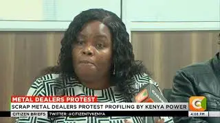 Scrap metal dealers protest profiling by Kenya Power