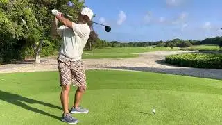 Yellow Tiles with Blue, Navy and Black Streaks Golf Shorts - Hreski 193