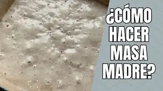 COMO HACER MASA MADRE - Receta paso a paso 7 días Diario de mi masa madre