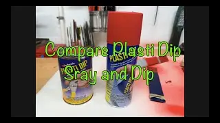 Toddy Tackles - Compare Plastic Dip Spray and Dip