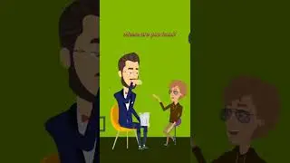 cartoon animation interview|interview| by #animation  #cartoon #english #tips #interview