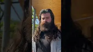 One more&hellip; #longhair #beard #beforeandafter