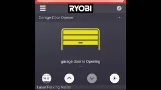 How to reset Wifi on Ryobi garage door opener step by step