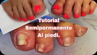 Tutorial pedicure semipermanente. #rimozionesmalto #tutorialunghie #armoniadonna #catania