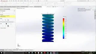 Solidworks|Spring Buffer Deflection(2018)