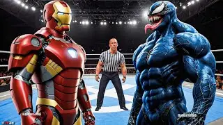 WWE 2K24 - IRONMAN VS VENOM | Xbox One S Gameplay
