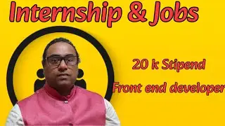 Stipend 20k per month