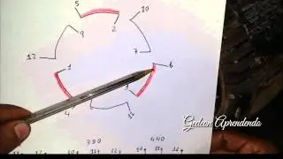 Aprendendo ligaçao das bobinas motor 12 cabos