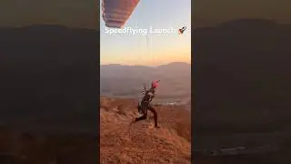 Speedflying Launch 🚀 #speedfly #speedflying #paragliding #fly #adventure