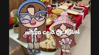 Nossa ceia de Natal (avatar world)