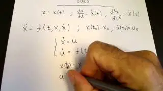 The Euler method for second order odes