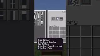 Minecraft Flag Banner Tutorial: Royal Navy #minecraft #shorts
