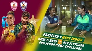 Umm-e-Hani 🆚 Afy Fletcher | Fun Jenga Game Challenge