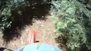 Miami Creek Trails fun technical hill climb. (first attempt and first fail)