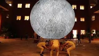 Museum of the Moon, created by UK artist Luke Jerram- CHOREOGRAPHED BY ANISH POPLI