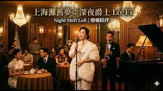 1930s 上海灘舊夢：深夜微醺爵士 Lo-Fi 🎷 陪你度過漫長黑夜的溫柔旋律