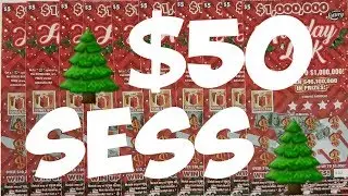 💥10 TICKETS IN A ROW💥NEW $5 HOLIDAY LUCK SCRATCH OFF TICKETS