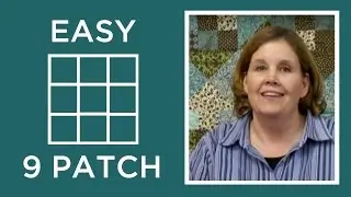 Nine Patch Quilting Block - Beginner Block Quilting Series
