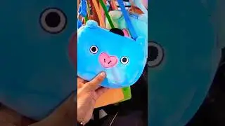 just look at this cute BT21 purse and coin pouch 💜😍#shorts #bts #cute