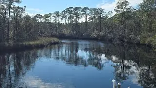 Маршрут Florida Trail, день 11, 13.01.25, от Range Road до моста Navarre Beach Causeway, 12,0 мил...