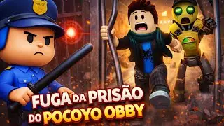 🏃‍♂️💥 ESCAPAMOS DA PRISÃO DO POCOYO! ESSE OBBY É INSANO (ROBLOX)