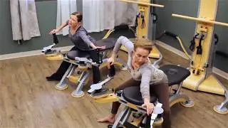 Patricia Ércole  nos enseña una manera diferente de entrenar, Gyrotonic.