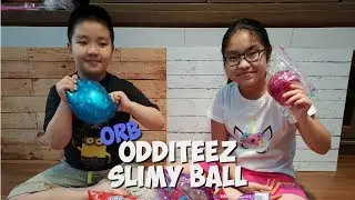 NEW ORB Odditeez SlimiBallz || Bola Squishy || So Stretchy ... Heavy and Fun .....