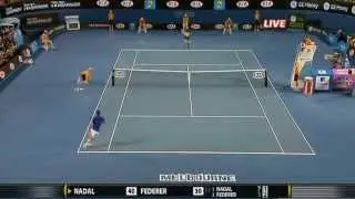 Rafael Nadal Vs Roger Federer Best Points [HD] (Part 1)
