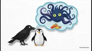 История о том, как хитрая ворона перехитрила пингвина 🐦🐧 | Забавная и захватывающая история для д...