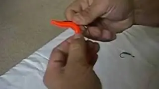 How to rig a floating rubber worm