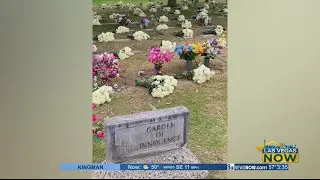 Local couple places flowers on graves after having to cancel wedding because of COVID-19