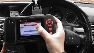 Mercedes Check Engine Light Diagnose Reset VIII W212 P0103 P0113 CR PLUS