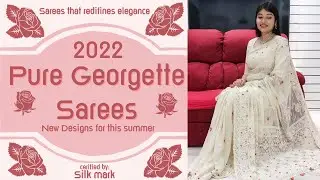 Debanjali's Hindi Series|| Pure Georgette Sarees in New Designs |Wedding Collection || Episode 239 |