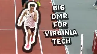 Virginia Tech Clocks A Collegiate Top-10 All-Time 9:22.71 Men's DMR At BU Terrier DMR Challenge 2024