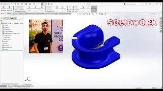 Section a part 1 SOLIDWORKS 2024 / CSWA || By AutoCAD wallah || Solidwork Tutorial 2024 ||