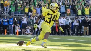 CJ Verdell's winning TD vs Washington (Jerry Allen's call)