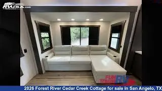Magnificent 2026 Forest River Cedar Creek Cottage Fifth Wheel RV For Sale in San Angelo, TX