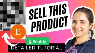 КАК ЗАРАБОТАТЬ 10 ​​000 ДОЛЛАРОВ, ПРОДАВАЯ ЭТОТ ТОВАРА НА ETSY С ПОМОЩЬЮ PRINTIFY