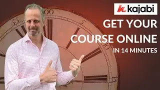 Get your course online in just 14 minutes with Kajabi
