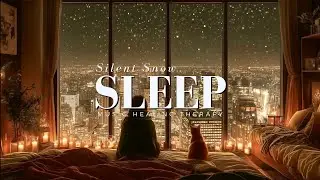 Silent Snow ❄️ Deep Sleep Music with Soft Piano for Stress Relief & Insomnia