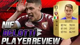 BELOTTI PLAYER REVIEW!! FIFA 18 ULTIMATE TEAM. THE OP STRIKER!