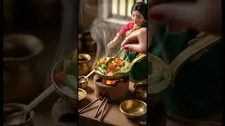 Miniature Doll Upma Cooking ASMR | Indian Village Tiny Kitchen Life 👇#villagelife #shorts #viral