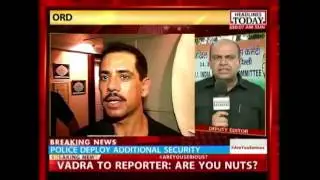 Security stepped up at Robert Vadra's residence