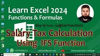 Microsoft Excel 2024 Functions and Formulas: Day 19 - Part2